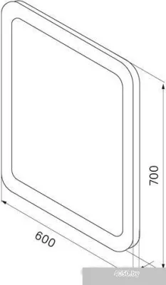 IDDIS Зеркало Edifice ЗЛП108