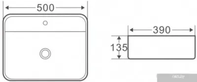 Умывальник BelBagno BB1321