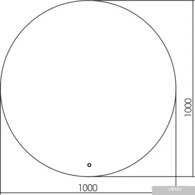 Silver Mirrors Саванна D1000 LED-00002465