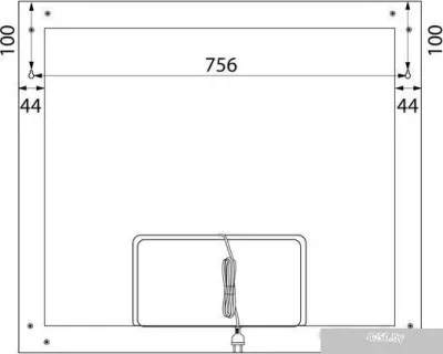 IDDIS Зеркало Slide SLI8000i98