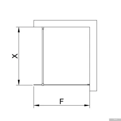 RGW WA-002B 35100206-14 60 (черный/прозрачное стекло)