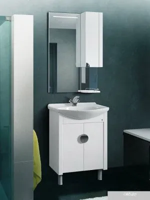 Belux Шкаф с зеркалом Анталия В 60Ш (белый, правый)