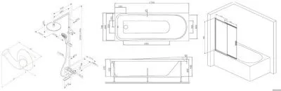 Ванна AM.PM Like WK80EE