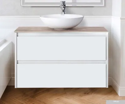 BelBagno Тумба под умывальник Kraft-800-2C-SO-BO (bianco opaco)