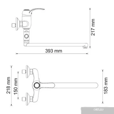 Смеситель Wasserkraft Isar 1302L