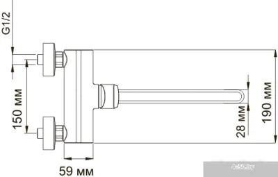 Смеситель Wasserkraft Donau 5302L