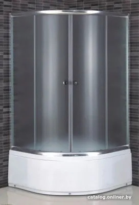 Coliseum Отлон Т-100 100x100 (хром/тонированное стекло)