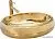 Умывальник Rea Melania (золотистый)