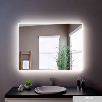 Пекам Зеркало с подсветкой GretaFly 60x80 (с сенсором на зеркале)