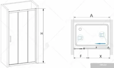 RGW PA-13 160 (хром/прозрачное стекло)