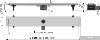 Alcaplast APZ13-Double9-850