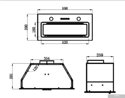 MAUNFELD Trapeze 601GG (черный)