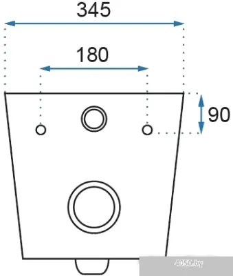 Унитаз Rea Tino Rimless REA-C2630