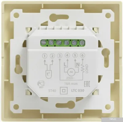 Терморегулятор Aura LTC 030 (слоновая кость)