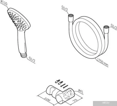 AM.PM Gem F0119022 (черный)