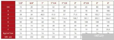 Запорная арматура ITAP Клиновая задвижка 156 2”