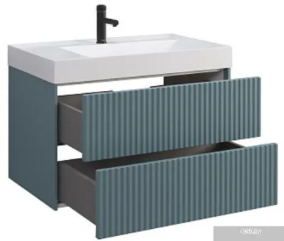 Belux Тумба под умывальник Сиртаки НП 85-02 (179, голубой малахит матовый)