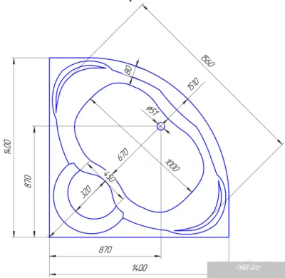 Ванна 1Марка Trapani