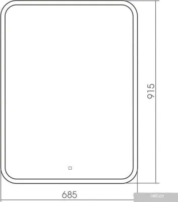 Silver Mirrors Стив 68.5x91.5 ФР-00001480