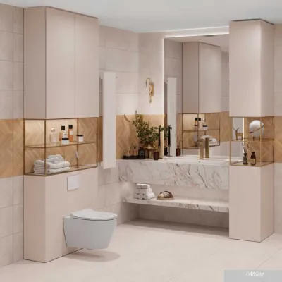 Керамин Бари R (Бергамо Slim с микролифтом, 2-режимный слив)