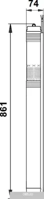 Насос Grundfos SQE 2-100