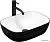 Умывальник Rea Belinda (белый/черный)
