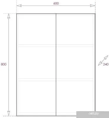 Onika Шкаф Маркус 60 306010