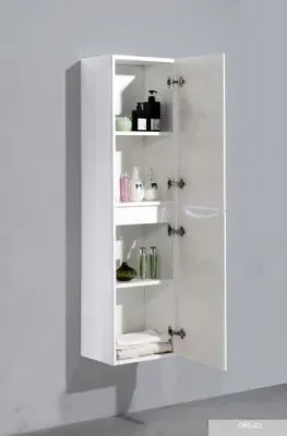 BelBagno Шкаф-пенал Ancona-N-1500-2A-SC-BL-L (левый, bianco lucido)