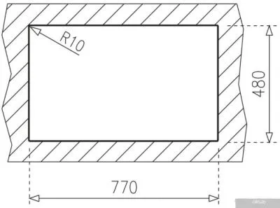 Кухонная мойка TEKA Easy Universe 80 T-XN 2B MATT