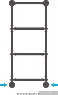 Полотенцесушитель Сунержа Ренессанс 1304 960x400 00-0280-9640