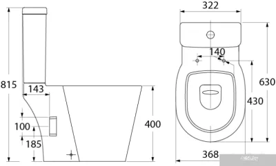 Унитаз IDDIS Calipso [CAL2DSEi24]