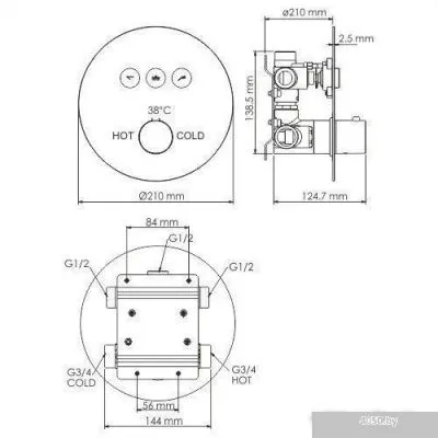 Wasserkraft Dinkel 5844 Thermo