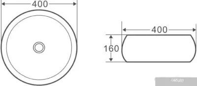 Умывальник BelBagno BB1065