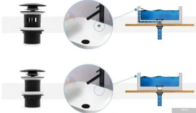 Rea Black mat с клапаном Klik-Klak