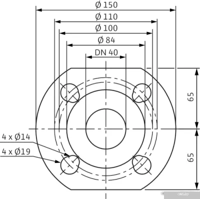 Насос Wilo TOP-SD 40/15 (3~400/230 V, PN 6/10)