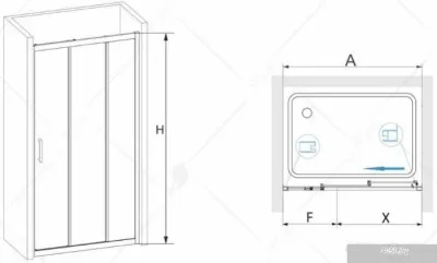 RGW PA-13 140 (хром/прозрачное стекло)