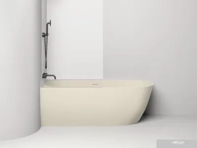 Salini Sofia CORNER L 170x85 102525M (S-stone, матовый)