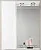 BelBagno Шкаф с зеркалом Marino-SPC-600/750-1A-BL-P-L (bianco lucido)