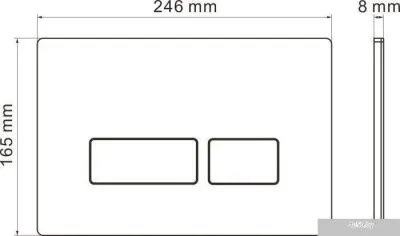 Roxen Antares One Rimless 6 в 1 StounFix Slim 585987 (кнопка: хром)