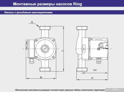 Zota Ring 25-80 S 180 (с гайками)