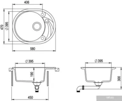Кухонная мойка TEKA Clave 45 S-TQ (белый)