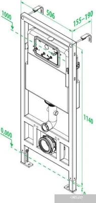 Инсталляция для унитаза IDDIS Neofix [NEO0000I32]