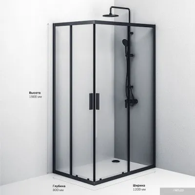 AM.PM Gem S W93G-404-120280-BT (черный матовый)