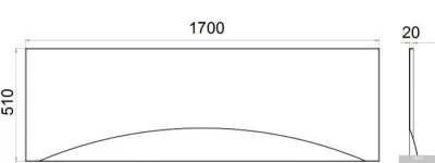 Экран под ванну Triton Gamma / Стандарт / Ультра / Европа 160