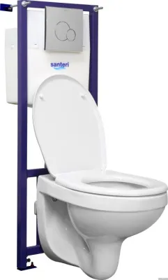Унитаз Santeri Альфа Комфорт 1.3816.4.S00.00B.0