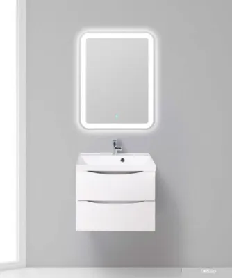 BelBagno Тумба под умывальник Marino-600-2C-SO-BL-P (bianco lucido)
