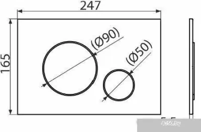 Alcaplast M678 (черный матовый)