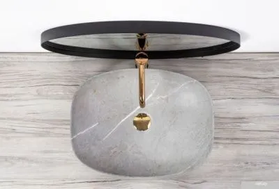 Умывальник Rea Freja (серый)