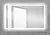 BelBagno Зеркало SPC-MAR-1000-600-LED-TCH