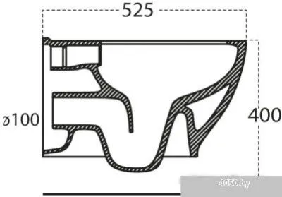 Унитаз BelBagno Garcia [BB512B + BB2009SC]